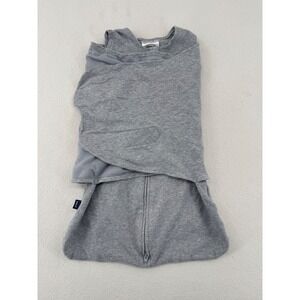 HALO SleepSack Swaddle Newborn 0-3 Months Heather Gray 3-Way Adjustable Zipper